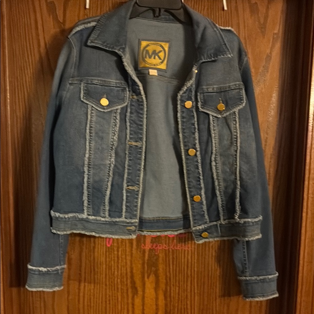 Michael Kors Classic Blue Jean Jacket